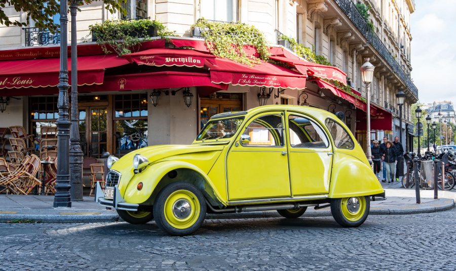 ballade en 2cv 